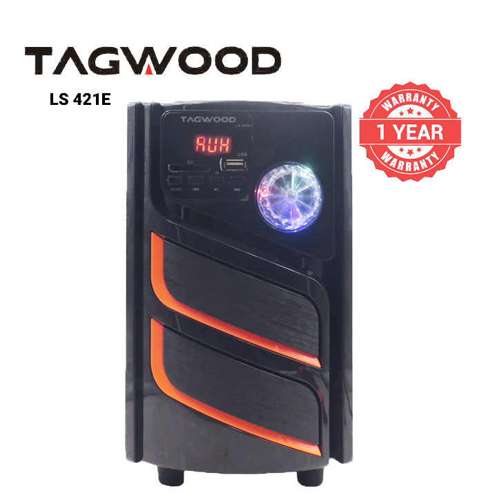 TAGWOOD LS-421E  2.1CH 6000W PMPO WOOFER Home Audio SPEAKER BLUETOOTH/FM/SB/USB Subwoofer Speaker System