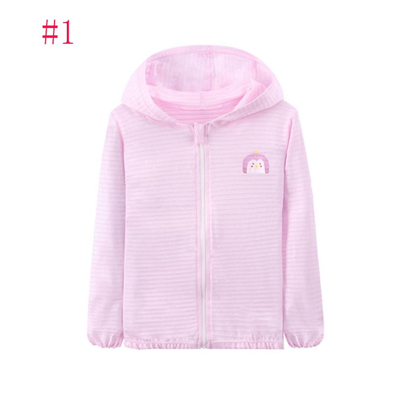 Children's sunscreen summer thin coat boys' girls' coat summer baby sunscreen kid's clothing