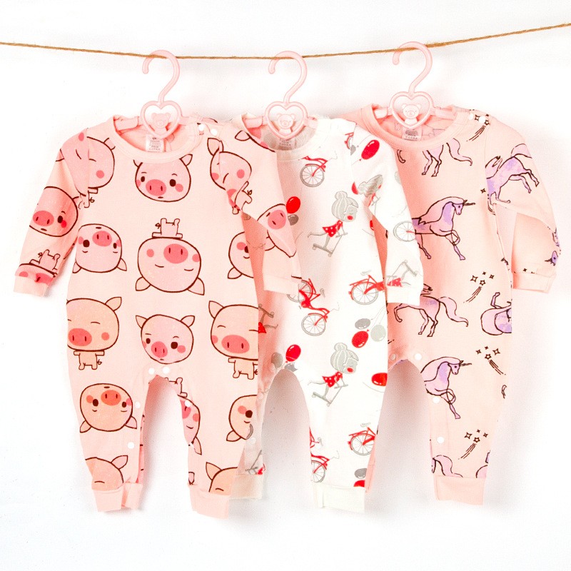 Creeper Baby Clothes Baby Clothes Thin BABY BODYSUIT LONG SLEEVE BODYSUIT