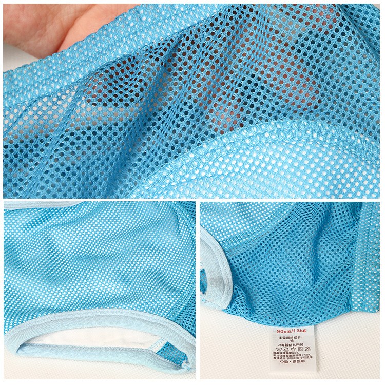 Mesh baby training pants baby toilet training pants waterproof diaper washable gauze learning pants