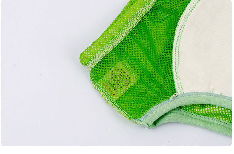 Mesh baby training pants baby toilet training pants waterproof diaper washable gauze learning pants