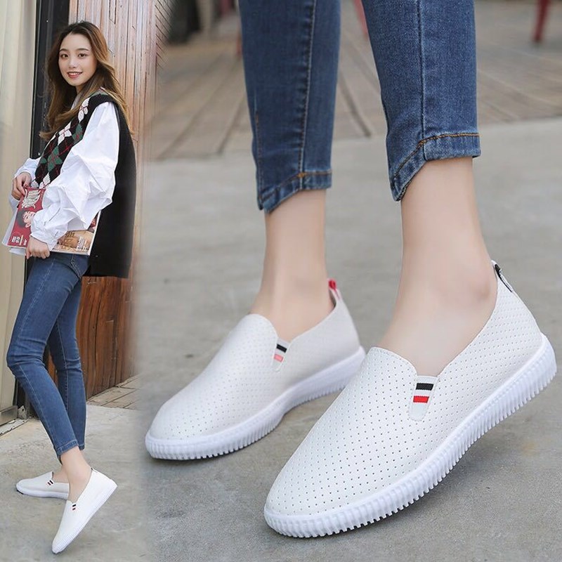 Fashion Women  Flats  Woman Loafers Pu Leather  sandals Low Heels Espadrilles Ladies Shoes