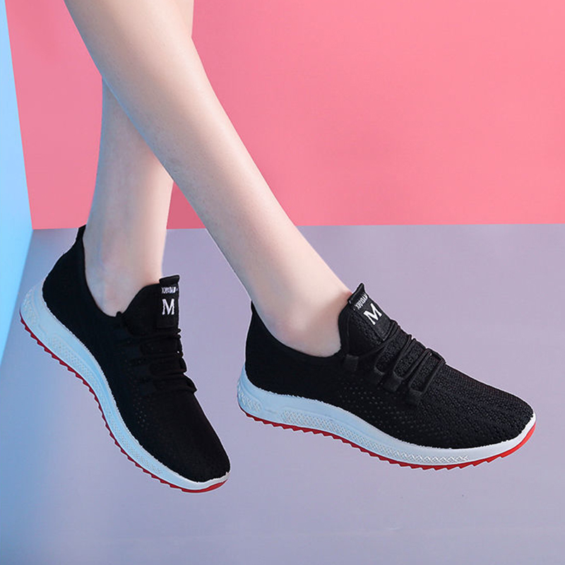 Fashion Women Running Shoes ladies Sneakers Mesh Breathable Sports Shoes Women's Athletic Footwear