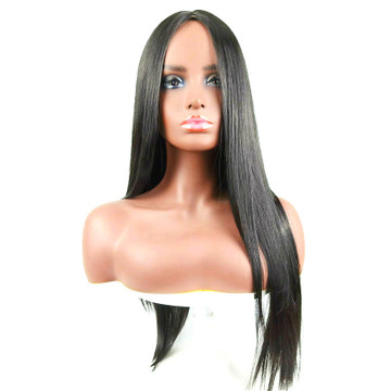 Fast delivery within 1-5 days Beautiful lady wig female natural black girl wig long straight hair women wigs ladies