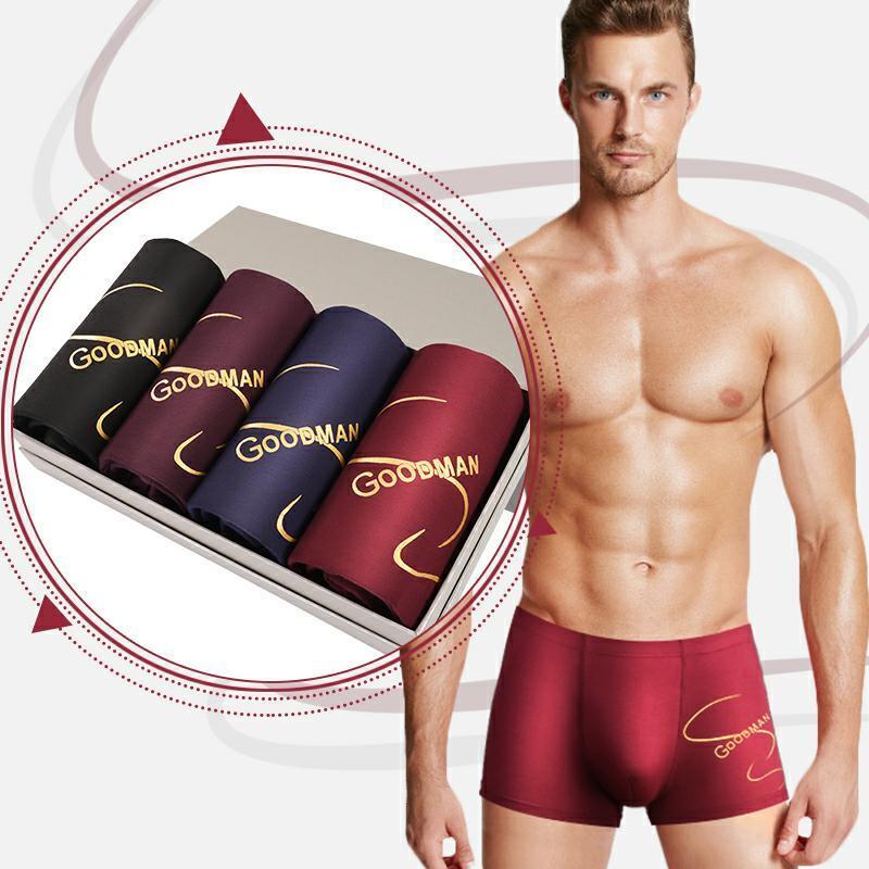 4 pcs/lot men&apos;s underwear breathable men clothe Panties Men Clothes men wear boy underwear short Fast delivery within 1-5 days