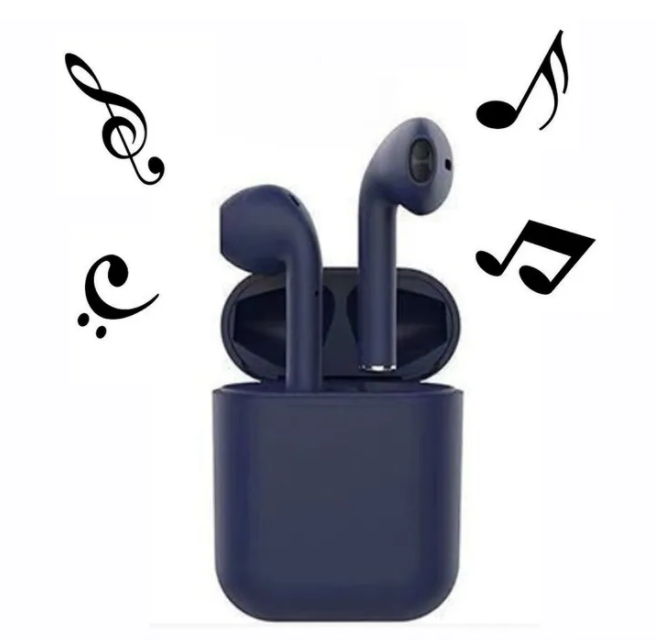 i12 TWS Macaronian Popup Airpods Bluetooth Earphones Wireless iPhone Samsung Android pods Headphone
