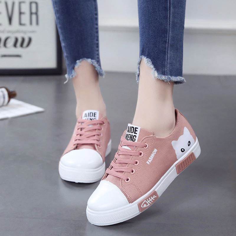 Women&apos;s shoes casual shoes women&apos;s flat canvas flat shoes