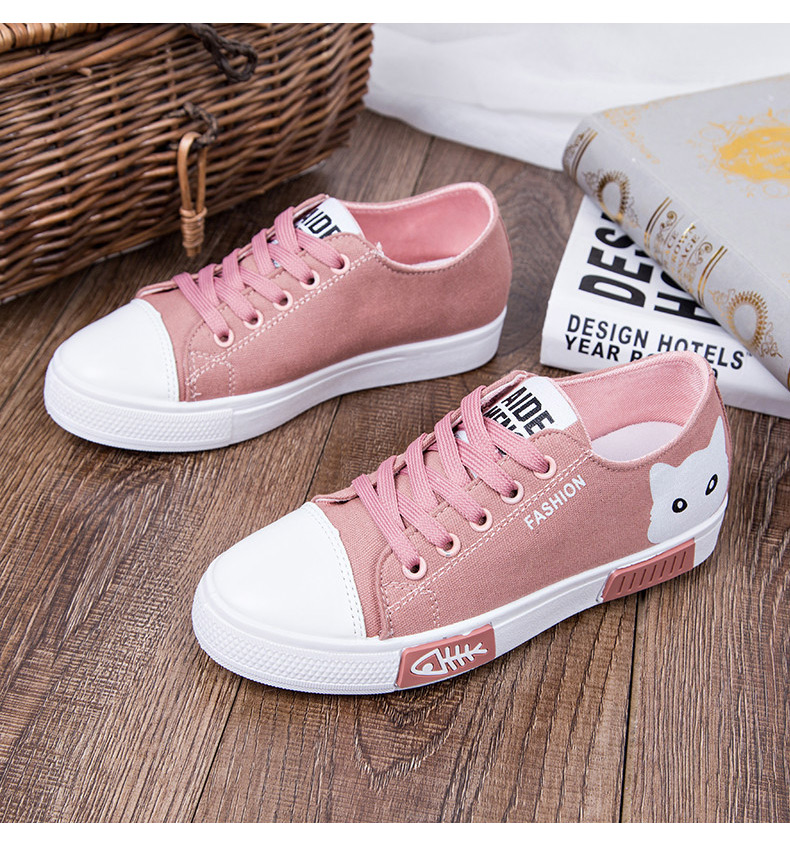 Women&apos;s shoes casual shoes women&apos;s flat canvas flat shoes