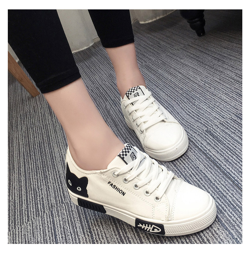 Women&apos;s shoes casual shoes women&apos;s flat canvas flat shoes