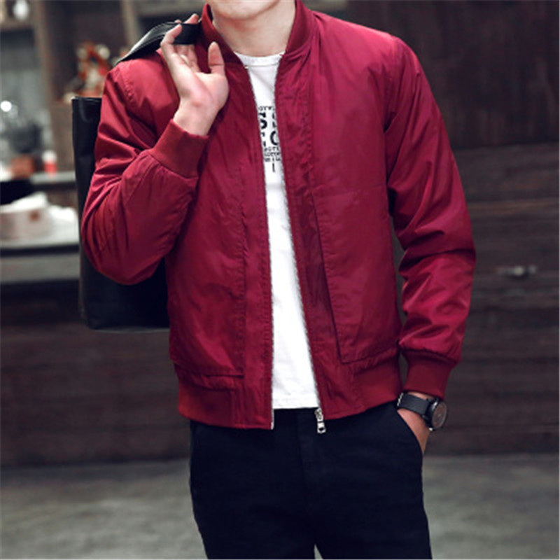 New men&apos;s fashion jacket jacket slim clothes
