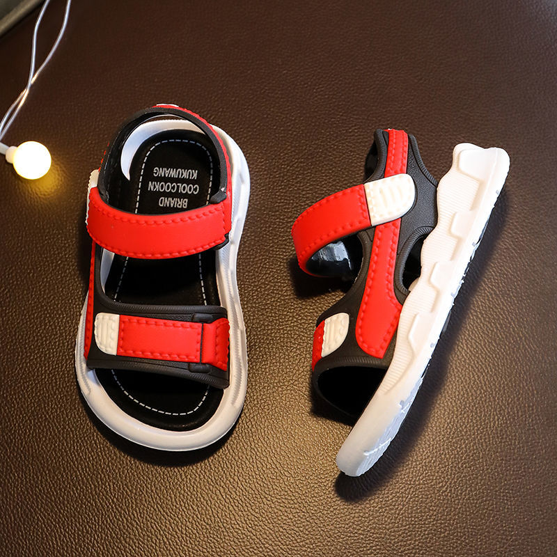 New fashion big kids boys beach soft sole children's shoes Sandals &amp; Flip Flops