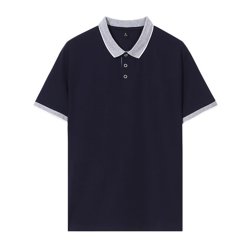 New Polo Shirt Men's Short Sleeve T-Shirt Loose Polo