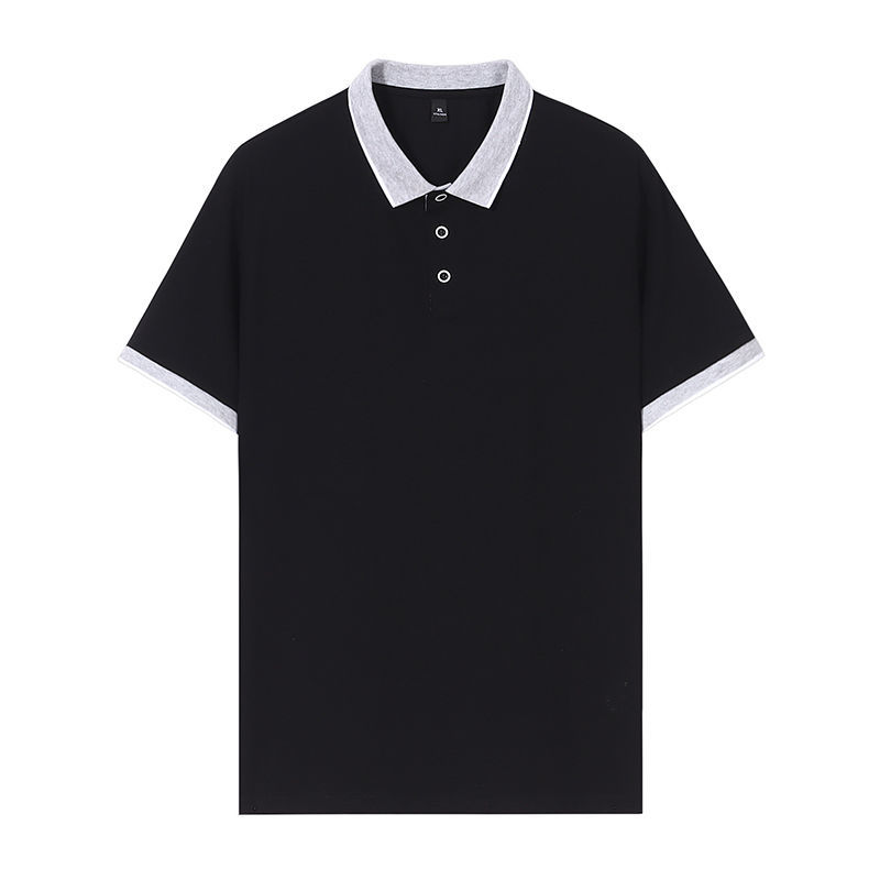 New Polo Shirt Men's Short Sleeve T-Shirt Loose Polo