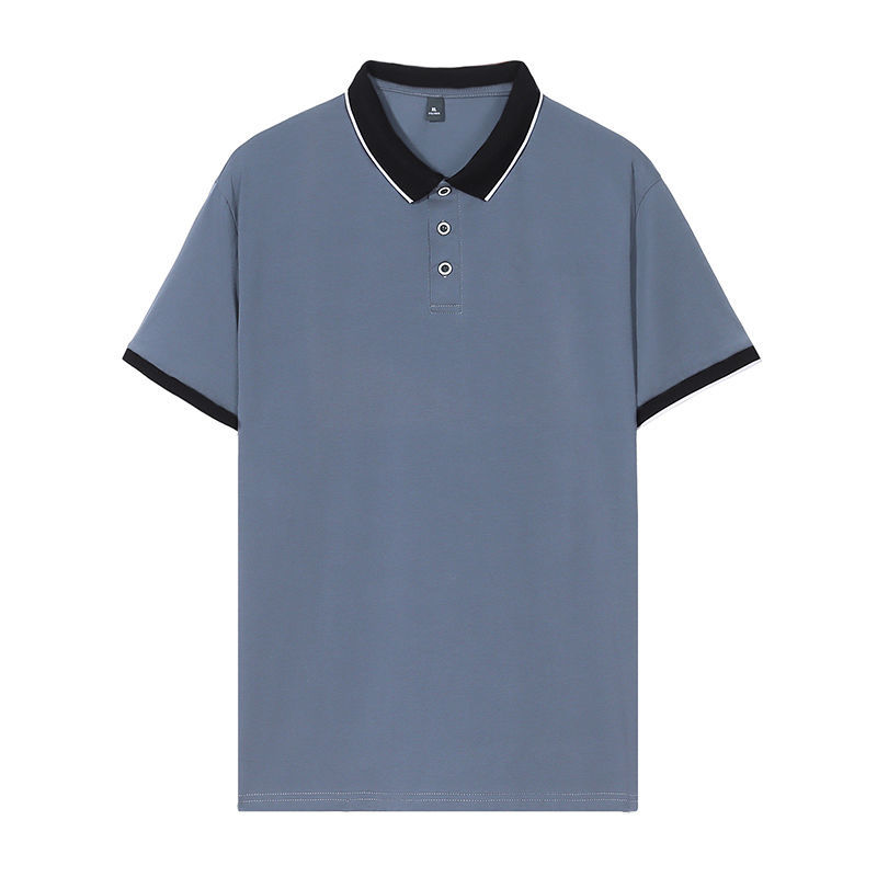 New Polo Shirt Men's Short Sleeve T-Shirt Loose Polo