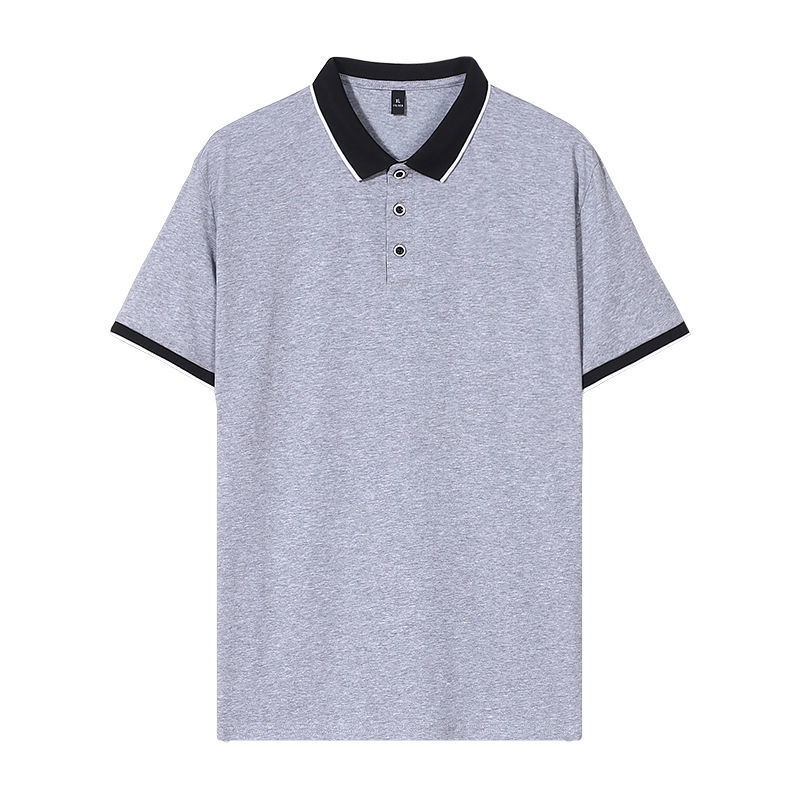 New Polo Shirt Men's Short Sleeve T-Shirt Loose Polo