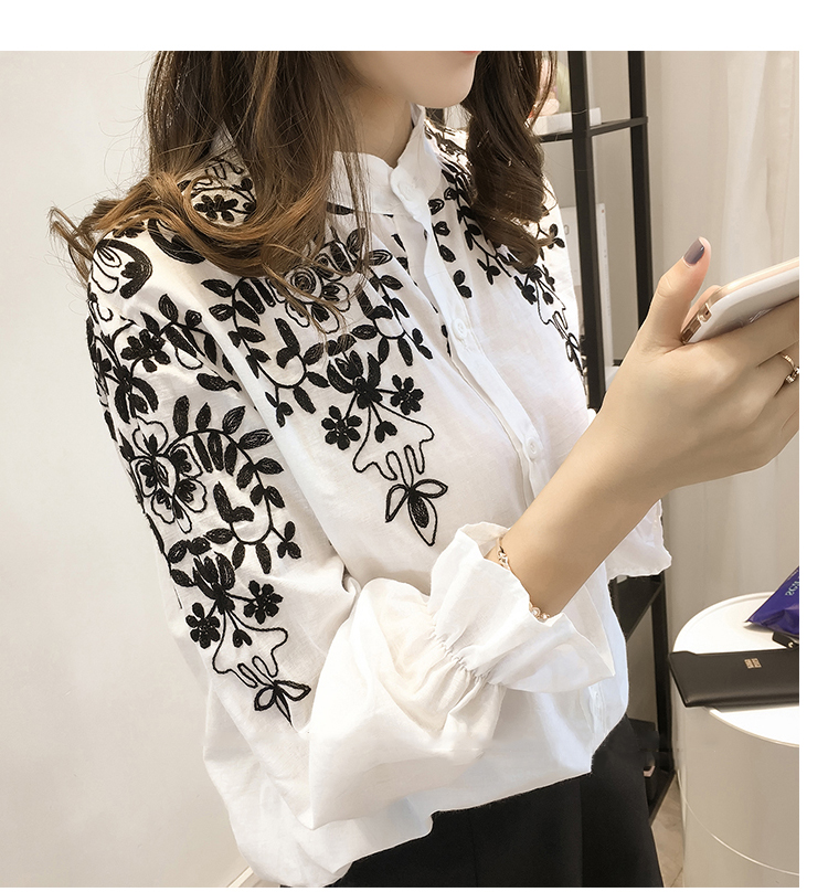 New Fashion women's clothing long Sleeve Casual Women Blouse shirt office lady women tops