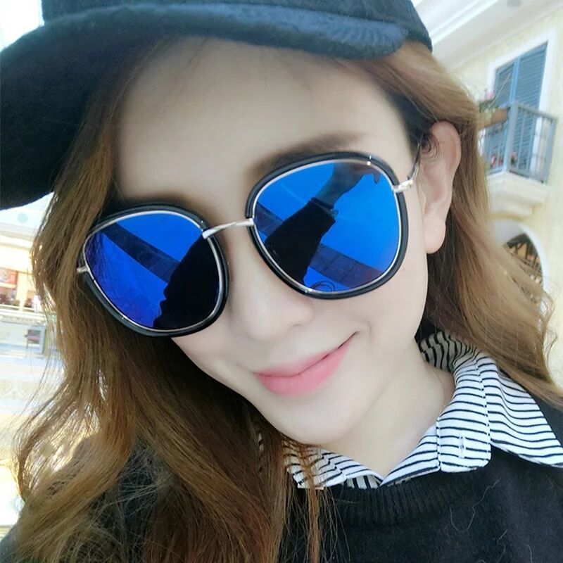 New style women's UV protection sunglasses fashion personality versatile sunglasses
