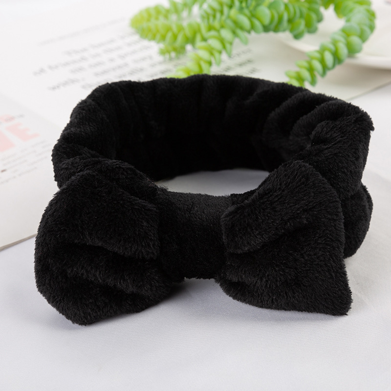 3-piece Cross Knot Elastic Hair Bands Soft Solid Girls Hairband Hair Accessories