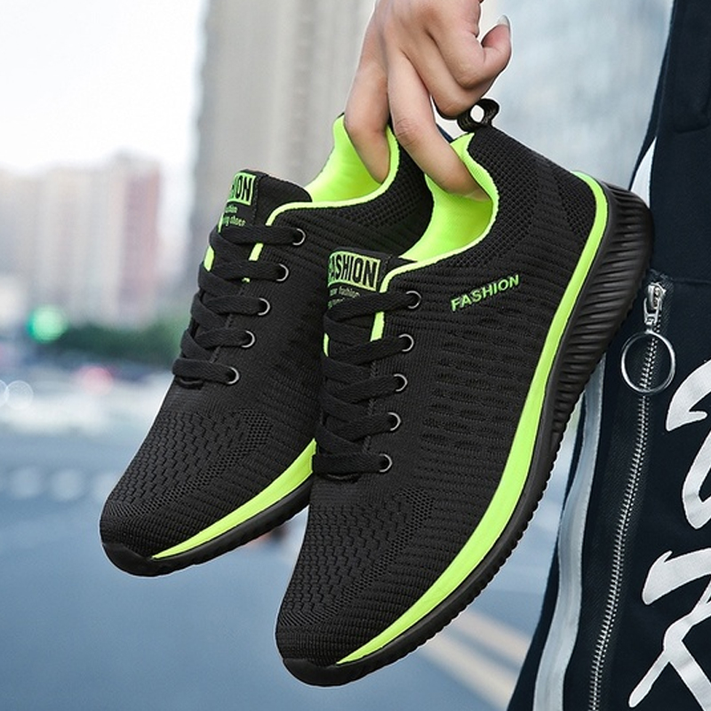 Men Sneakers Lightweight Running Sport Shoes Walking Casual Breathable Shoes Non-Slip Comfortable Big Size 39-45 Fashion Sneakers