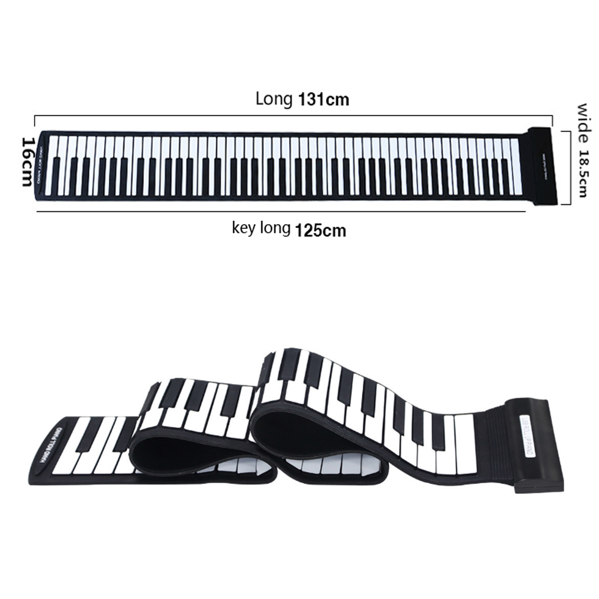 88 Key Electronic Digital Keyboard Piano Easy to use with computer,pad,laptops  easy to carry music