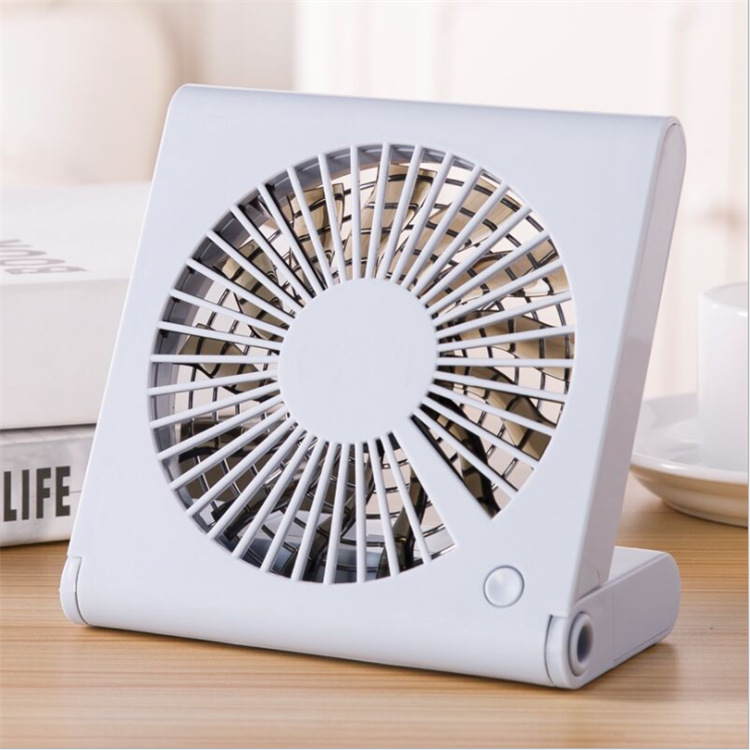 Creative mute simple USB charging fan portable desktop fan
