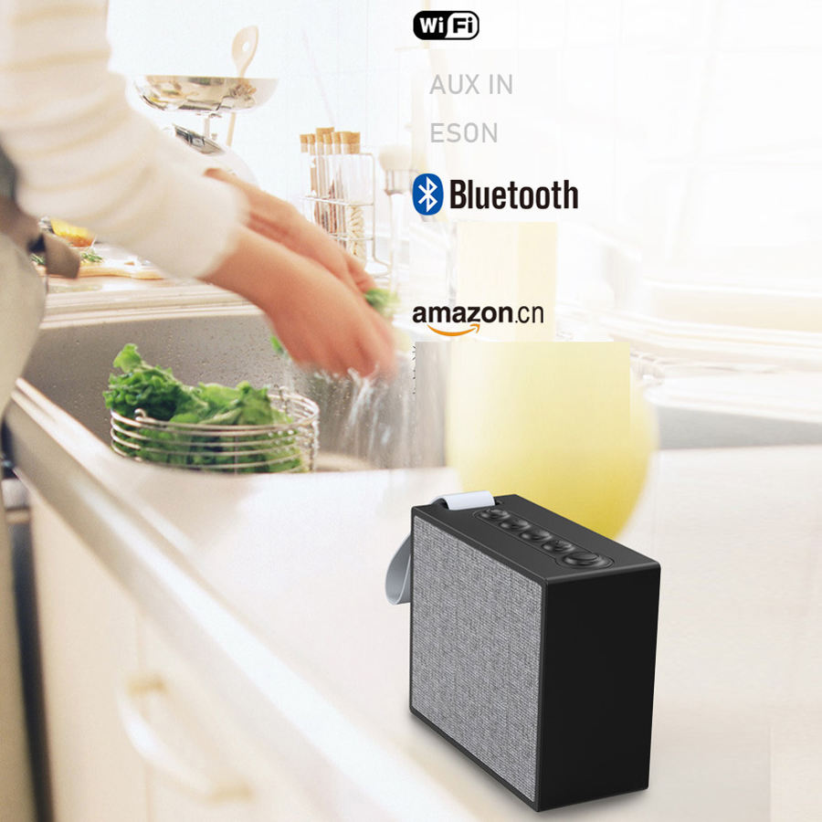 Amazon Bluetooth Speaker Alexa Smart Voice  Portable Creative Gift Speaker