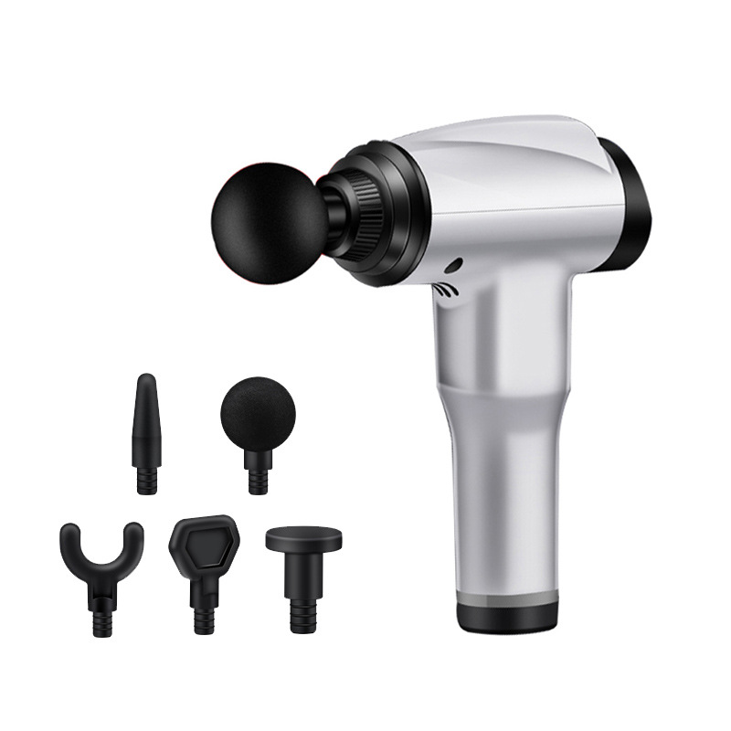 Electric fascial gun for muscle relaxation and massage