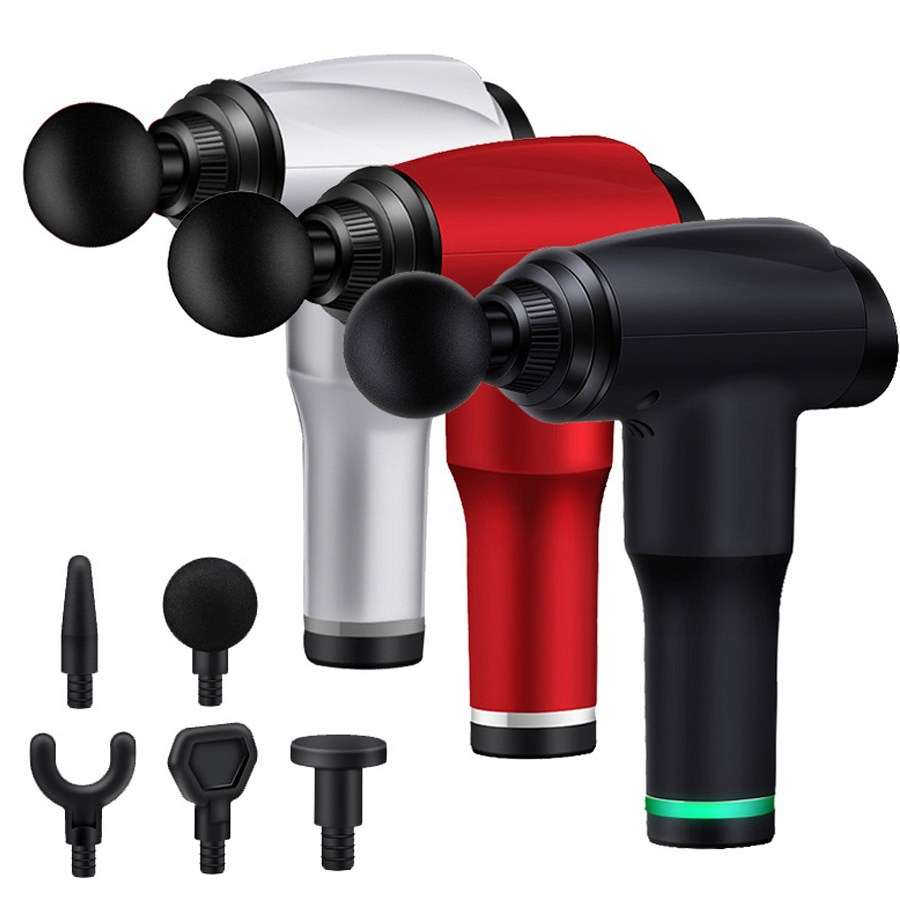 Electric fascial gun for muscle relaxation and massage