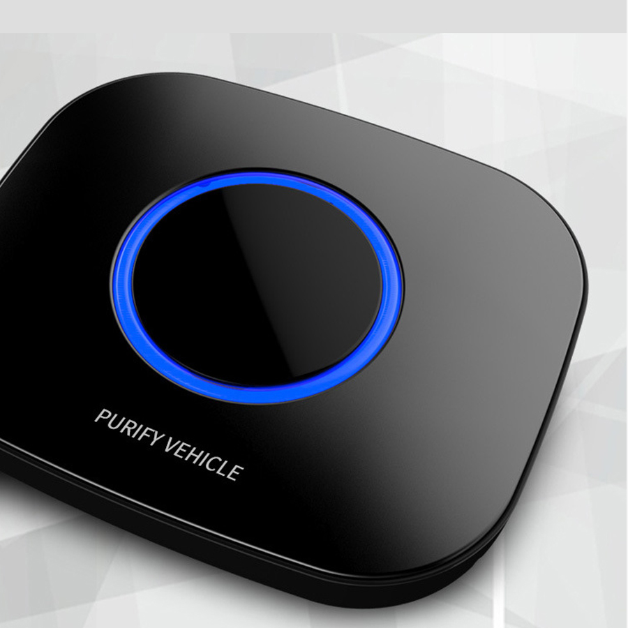 New intelligent car air purifier desktop office formaldehyde removal anion car oxygen bar