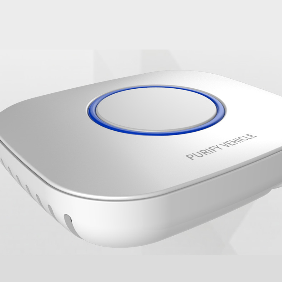 New intelligent car air purifier desktop office formaldehyde removal anion car oxygen bar