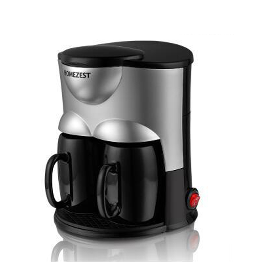 Coffee pot double cup automatic home tea machine coffee maker machine Espresso  one promise