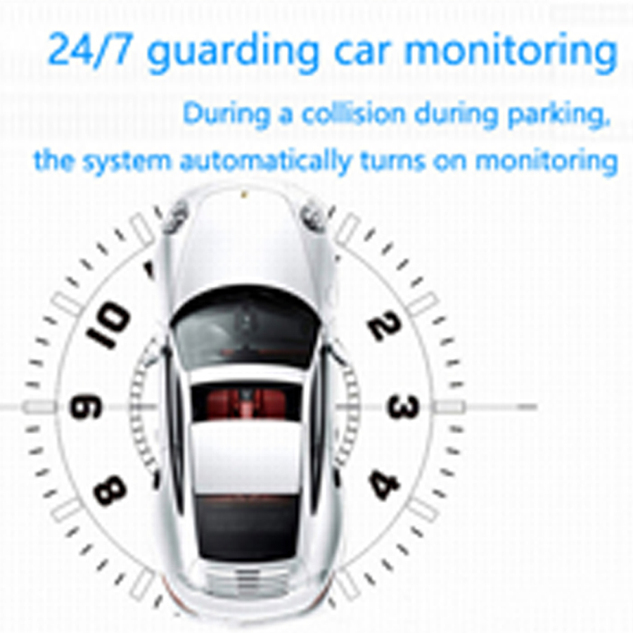 4-inch dash cam HD rearview mirror car supplies reversing image