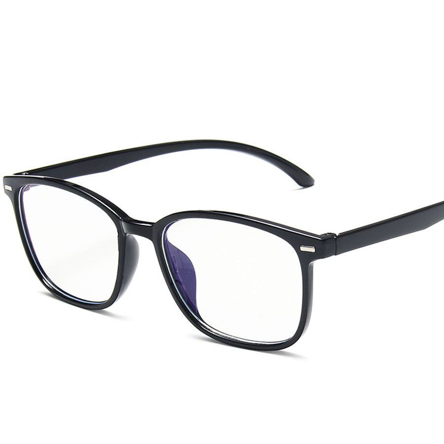 Spectacle Frames  Retro anti-blue glasses, personality, glasses frame, flat mirror  glasses frame
