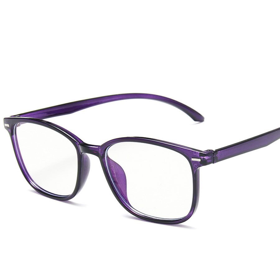 Spectacle Frames  Retro anti-blue glasses, personality, glasses frame, flat mirror  glasses frame
