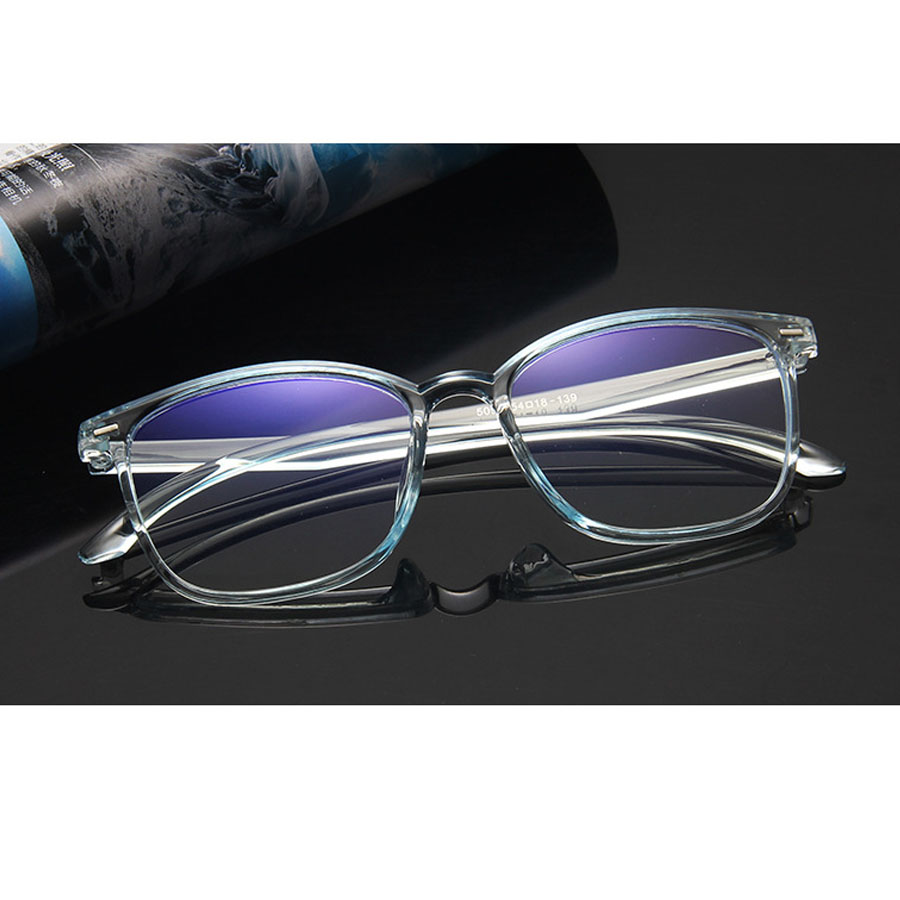 Spectacle Frames  Retro anti-blue glasses, personality, glasses frame, flat mirror  glasses frame