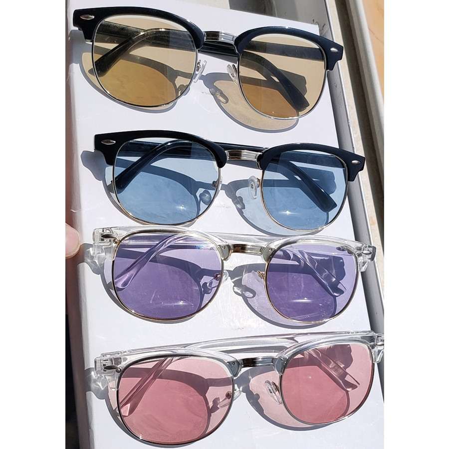 Spectacle Frames new anti-blue light glasses unisex retro flat mirror anti-ultraviolet