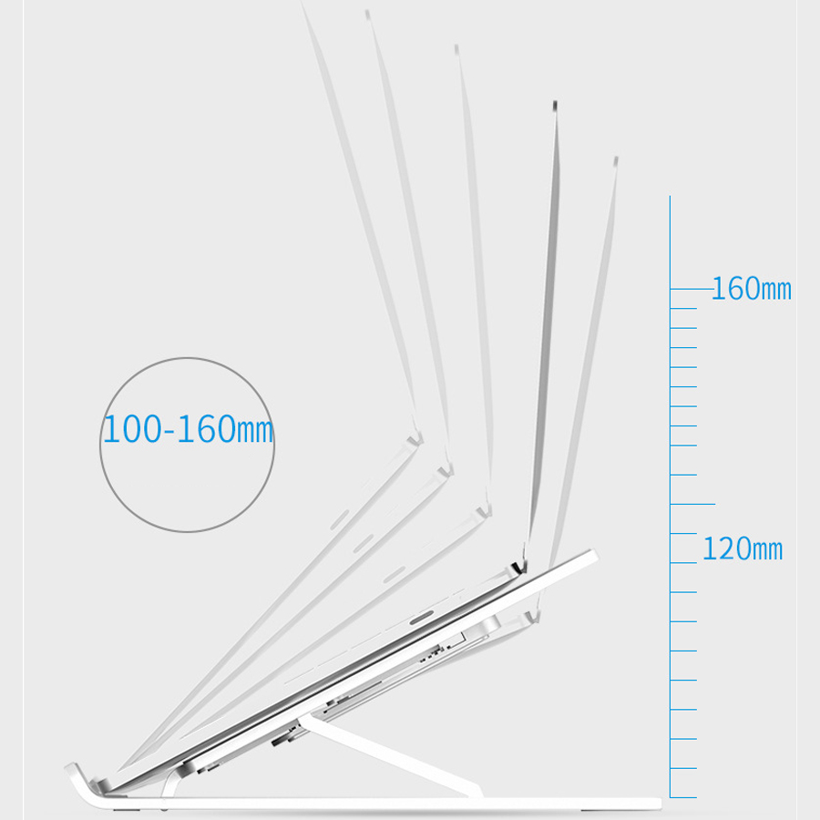 Aluminum alloy foldable notebook, tablet, computer Stand, portable Stand, adjustable, liftable