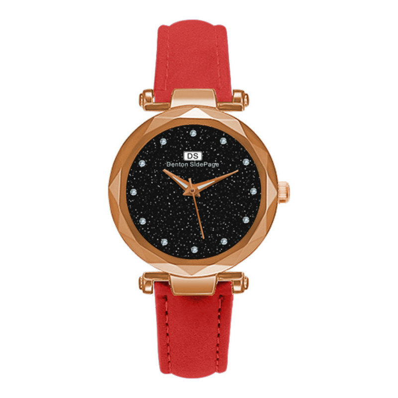 Star Sky 12 Diamond Belt watches for women student ladies youth creative fashion watchs watche