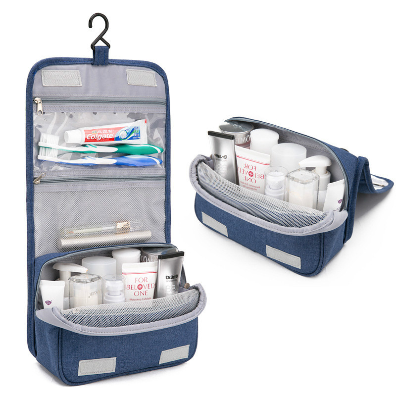 Fashion cationic travel storage wash bag outdoor makeup storage bag hanging wash bag men and women