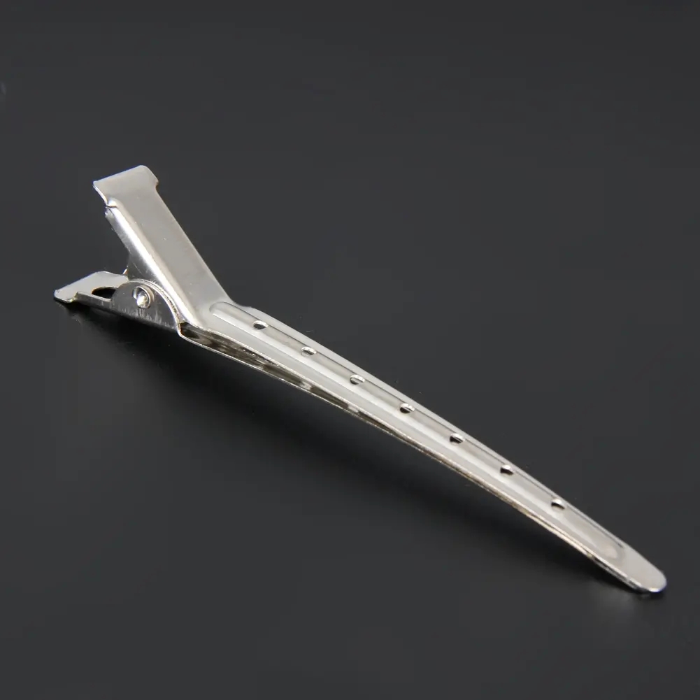 10PCS hair clips headwear stainless hairdressing clips clamp salon equipments human hair style tools