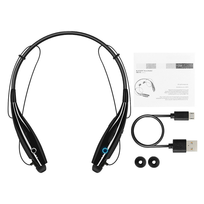 Wireless sports bluetooth collar clip neck hanging earplugs bluetooth earphones for phones