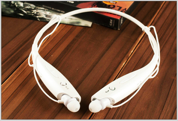 Wireless sports bluetooth collar clip neck hanging earplugs bluetooth earphones for phones