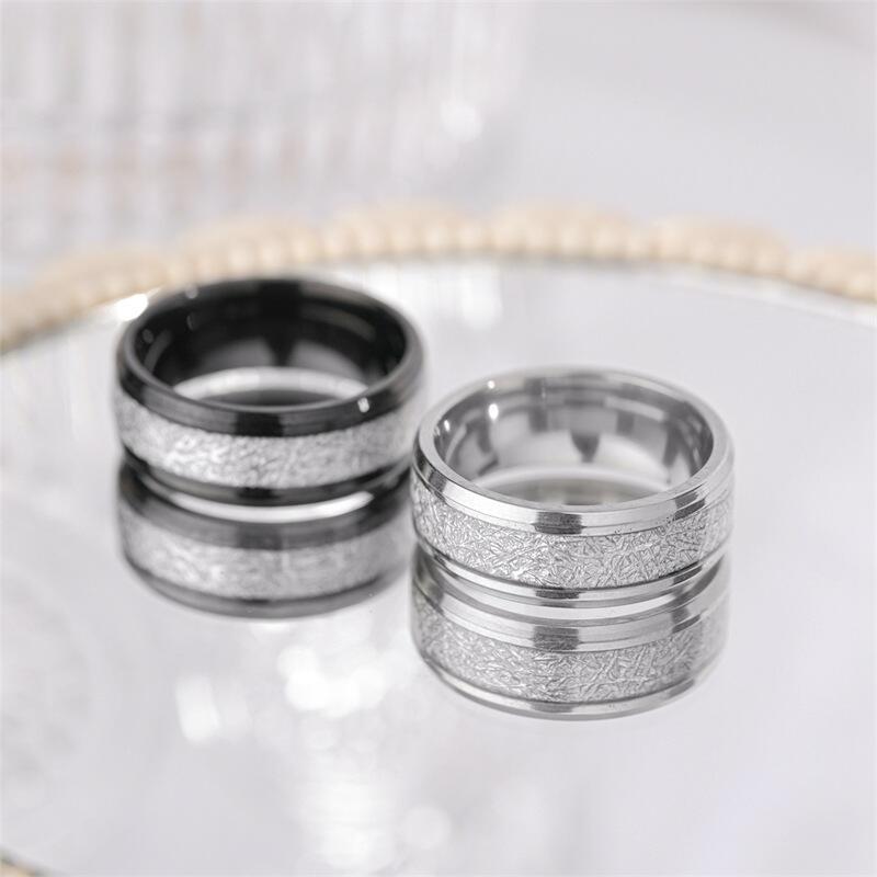 Personality Trend Titanium Steel Rime Rings Fashion Jewelry  For Men  Or Women Ring Accessories