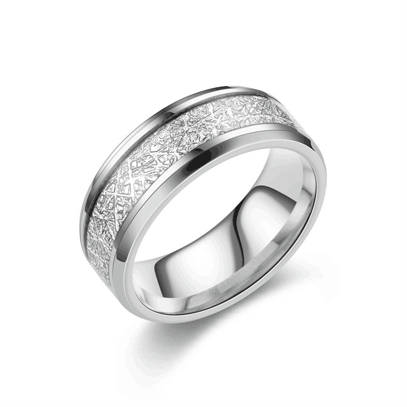 Personality Trend Titanium Steel Rime Rings Fashion Jewelry  For Men  Or Women Ring Accessories