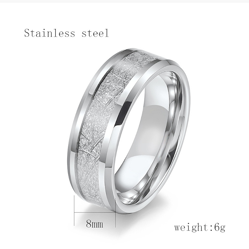 Personality Trend Titanium Steel Rime Rings Fashion Jewelry  For Men  Or Women Ring Accessories