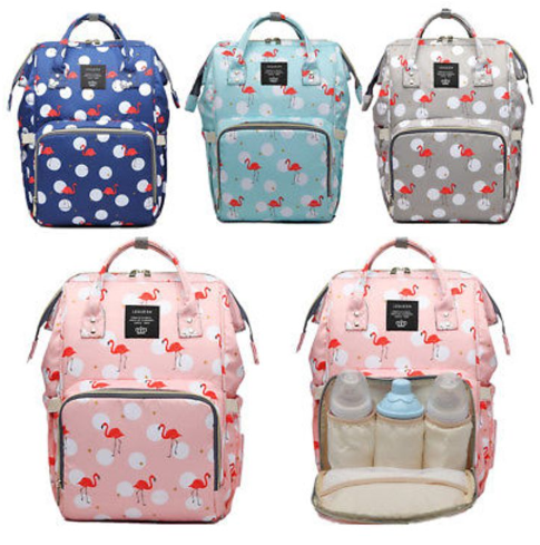 Multicolored Diaper Bag
