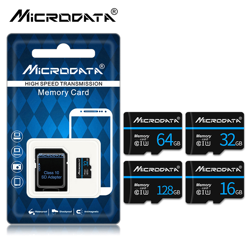 Class10 Memory Card 256Gb 64gb 32gb 16gb 8gb SD Card 128gb Flash USB Mini TF Cards for Smartphone PC