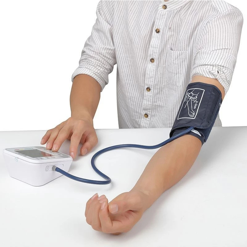 Upper Arm Blood pressure monitor LCD Digital automatic tonometer Cuff for sphygmomanometer Heart rate monitor Pressure meter