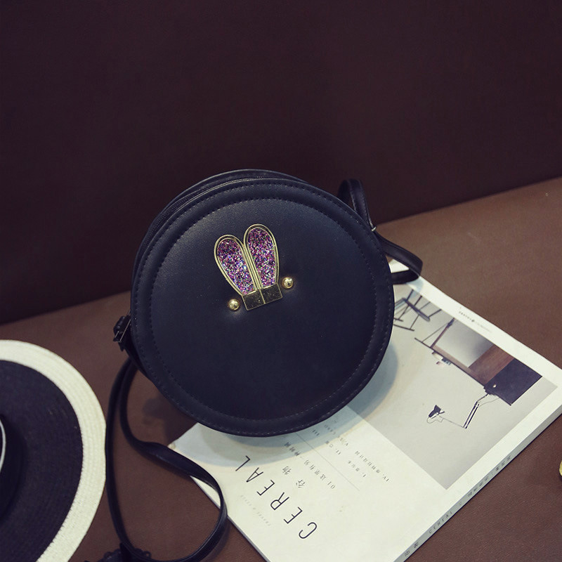 Fashion Online Wholesale Lovely Ear Small Round HandBag Chain Shopping Bag