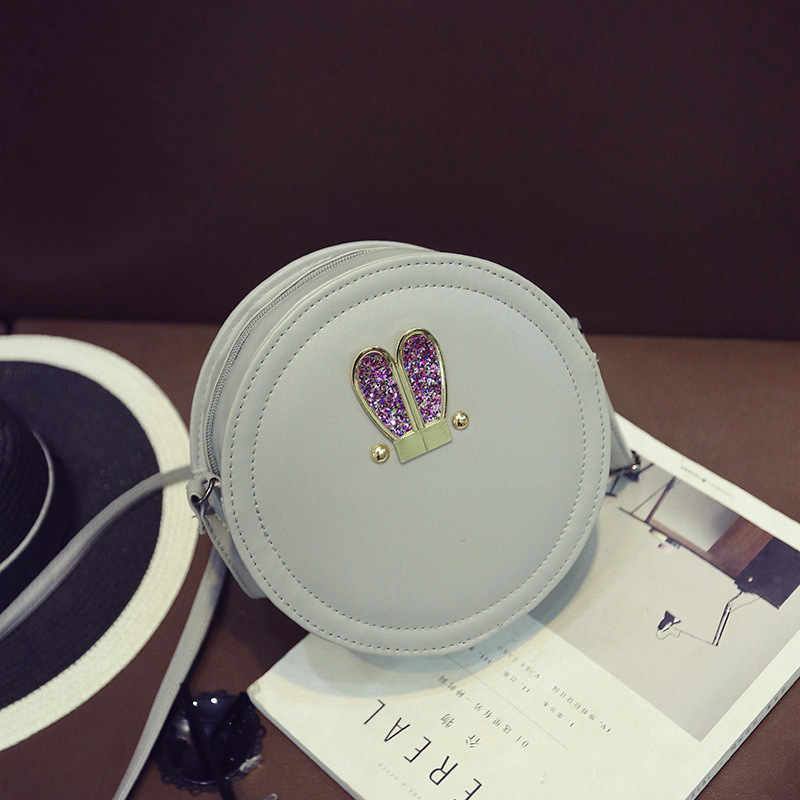 Fashion Online Wholesale Lovely Ear Small Round HandBag Chain Shopping Bag